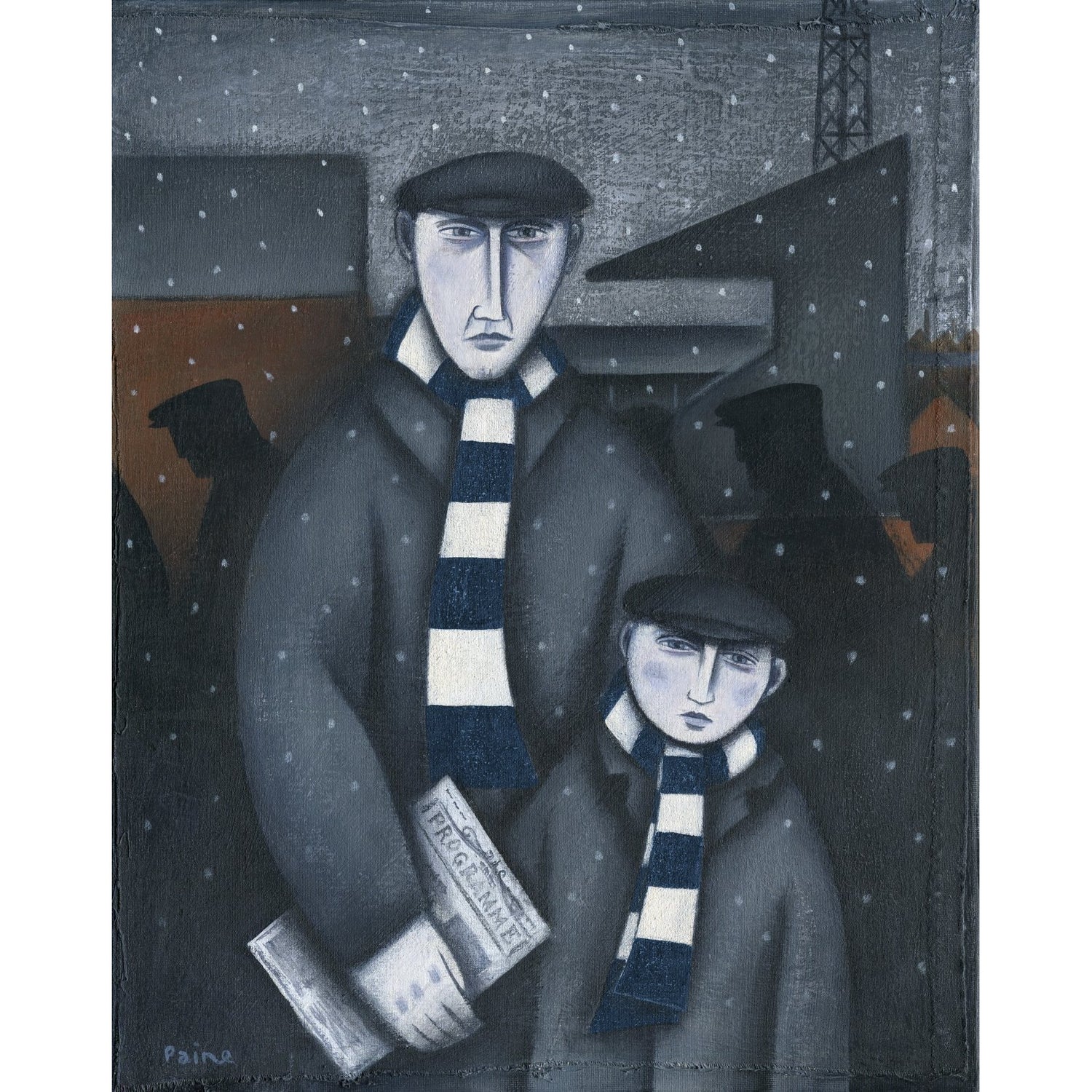 Preston North End Every Saturday Ltd Edition Print by Paine Proffitt | BWSportsArt