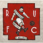 Rotherham Football Gift - The Millers Ltd Ed Signed Football Print | BWSportsArt