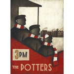 Stoke City Gift - Pottery Dust in Our Family Blood Limited Edition Football Print by Paine Proffitt | BWSportsArt