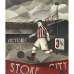 Stoke City Gift - Stoke - Glory Days At The Victoria Limited Football Edition Print by Paine Proffitt | BWSportsArt