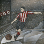 Sunderland Gift - Roker Winter Limited Edition Football Print by Paine Proffitt | BWSportsArt