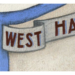 West Ham United Gift - West Ham Plaque Ltd Edition Signed Football Print | BWSportsArt