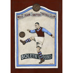 West Ham United Gift - West Ham Plaque Ltd Edition Signed Football Print | BWSportsArt