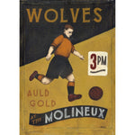 Wolves Auld Gold - Limited Edition Print by Paine Proffitt | BWSportsArt